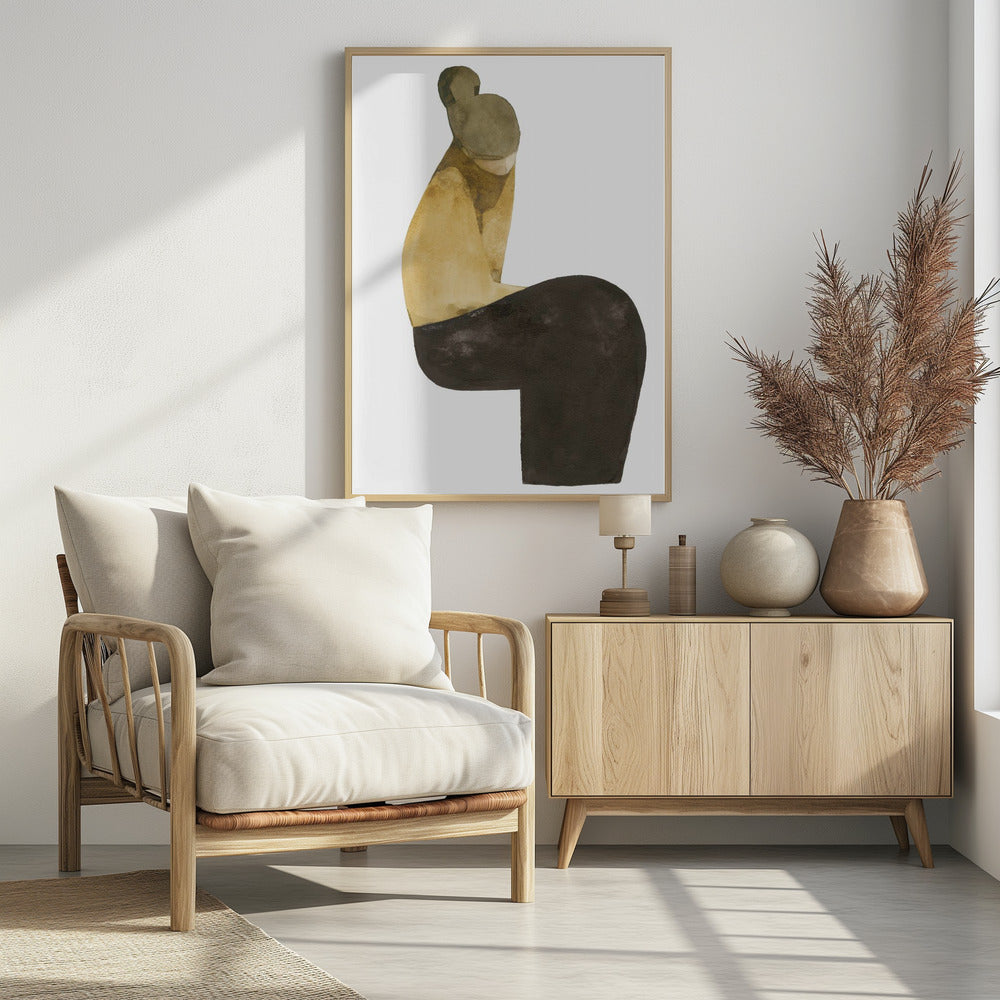 Sitting Woman no.15 | Poster