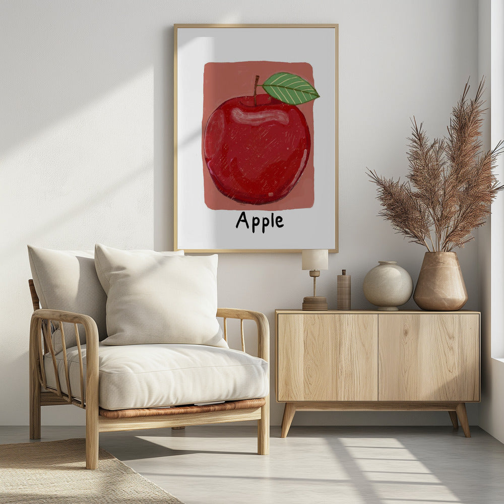 Roter Apfel | Poster