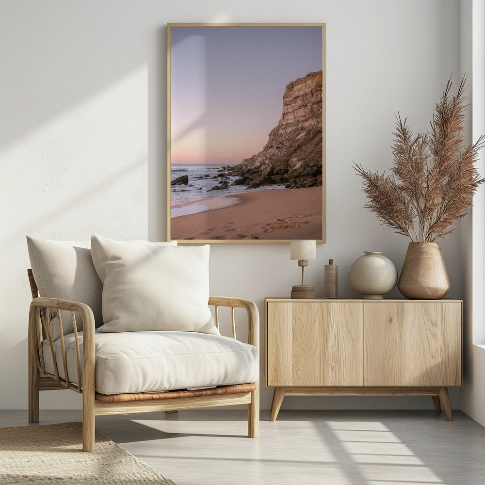 Pastellfarbene Küste Portugals | Poster