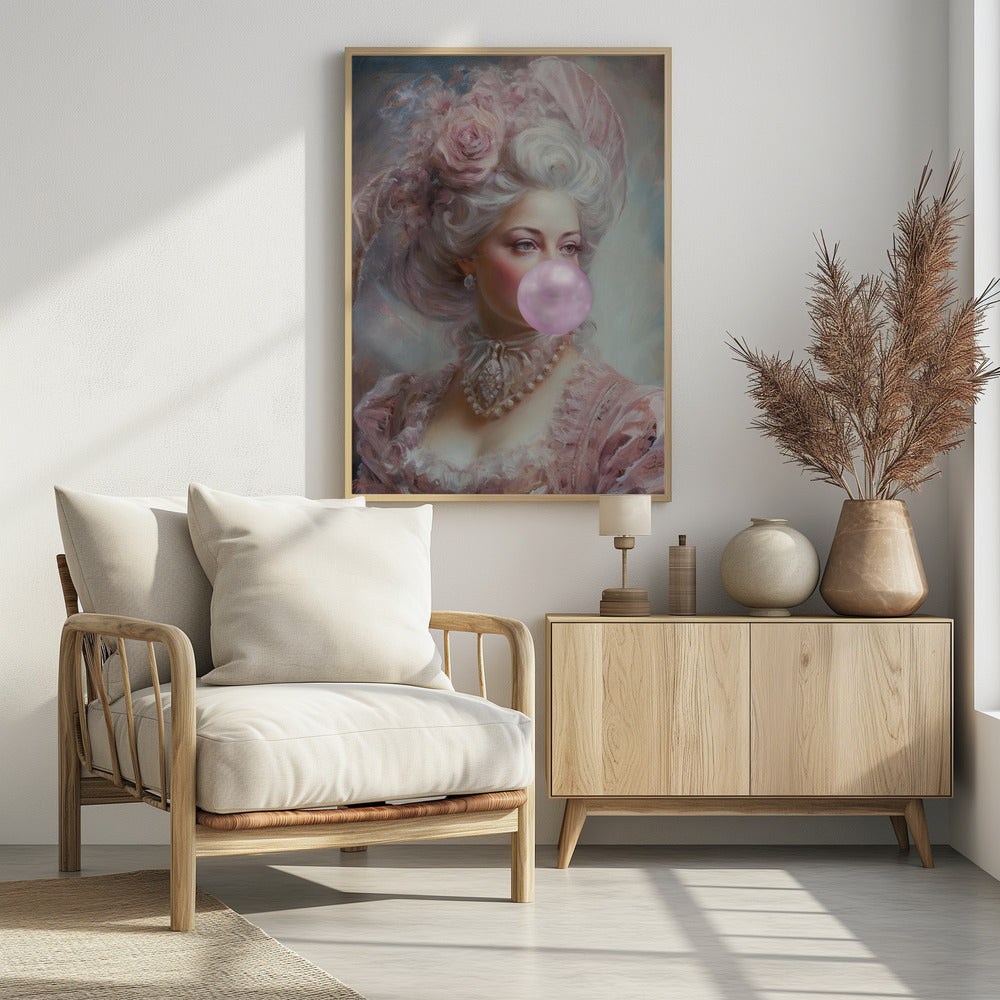 Pastell Marie Antoinette Kaugummi | Poster