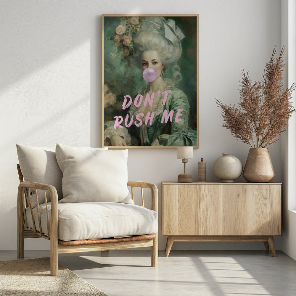 Marie Antoinette, Lass mich nicht hetzen | Poster