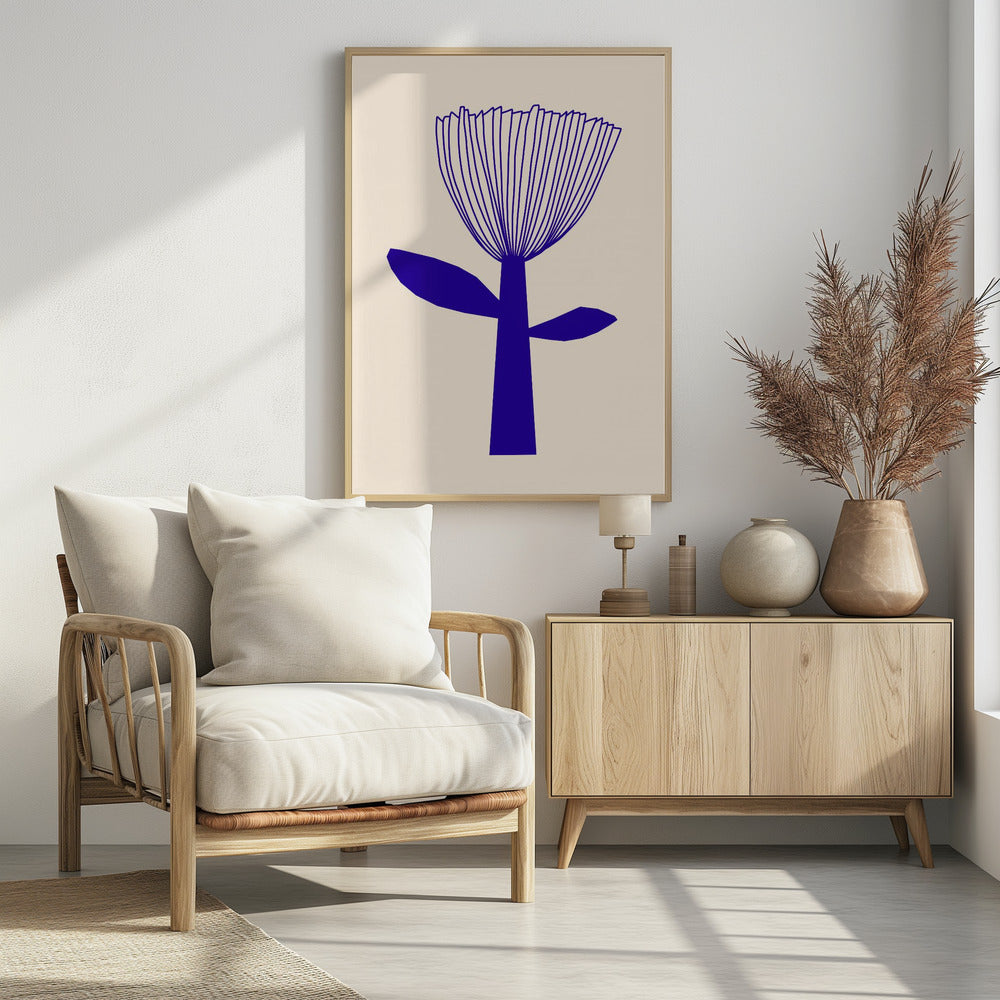 Blume Blau | Poster