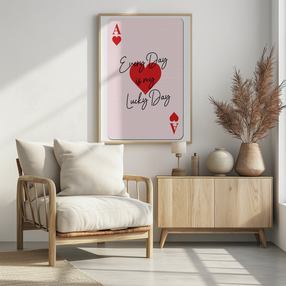 Lucky Ace Hearts | Poster