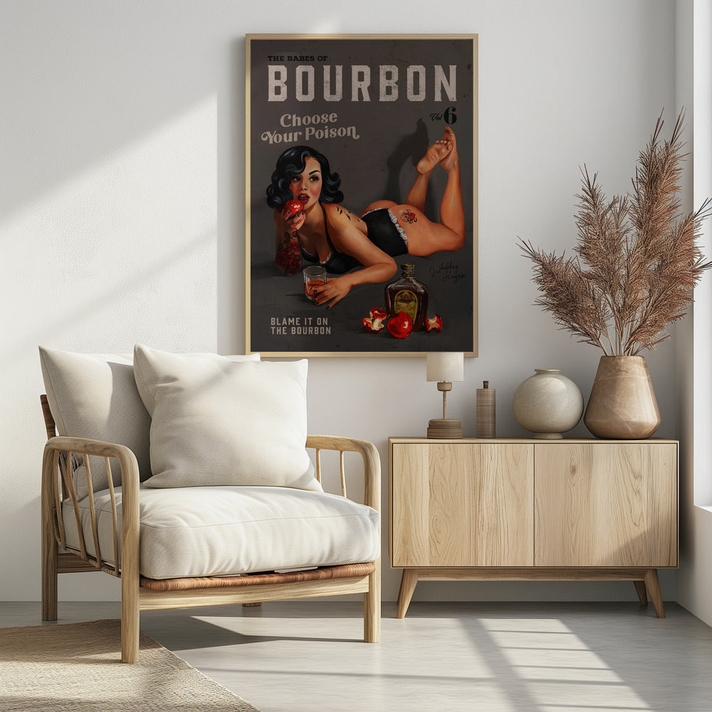 Babes of Bourbon Band 6 Wähle dein Gift Sexy Pinup | Poster