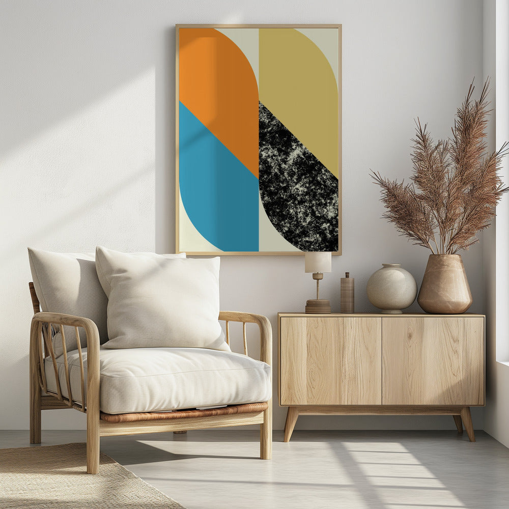 Kräftige geometrische Formen | Poster