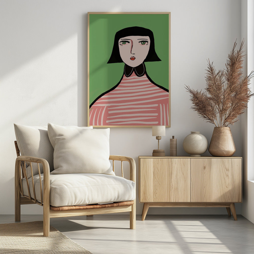 Nice lady | Poster