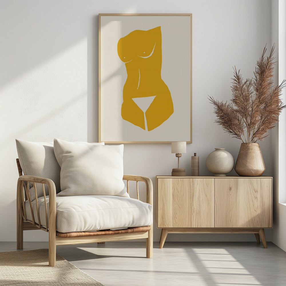 The yellow muse 04 | Poster