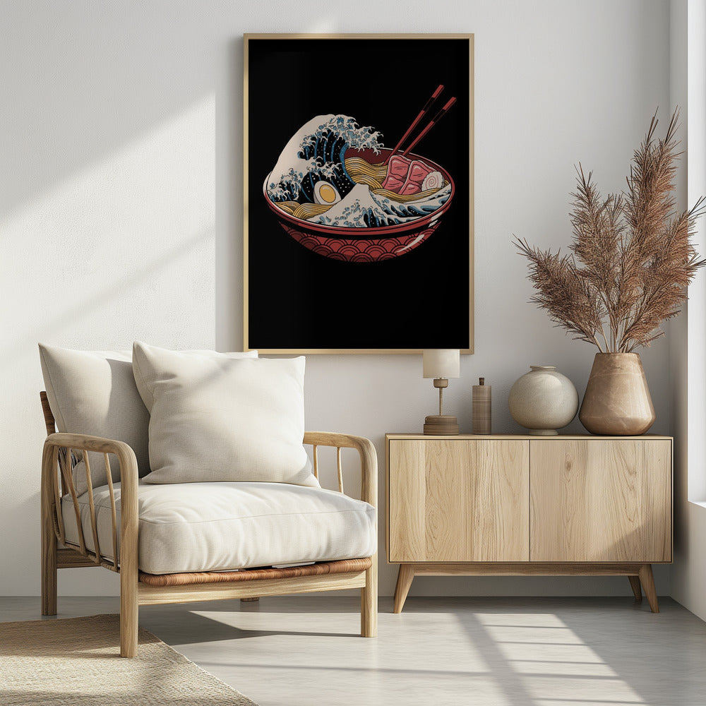 Große Ramen-Welle | Poster