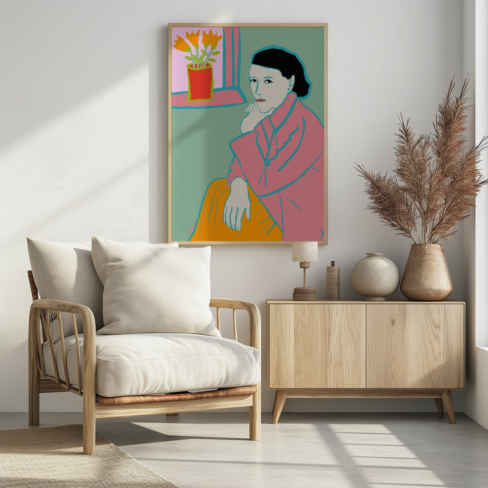 Lady in Pink | Poster