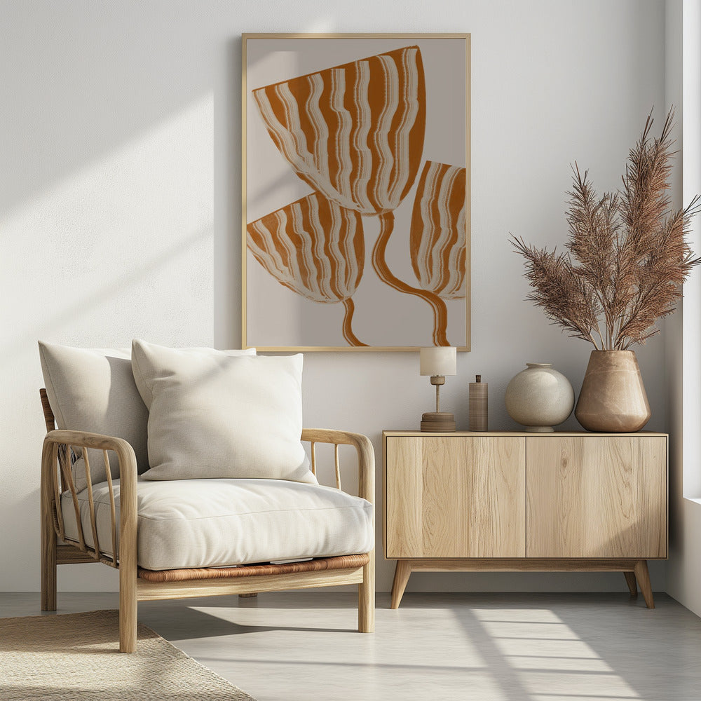 Modern Flowers | Poster