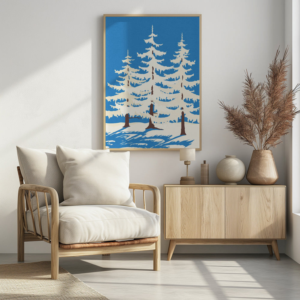 Harzer Winterbäume | Poster