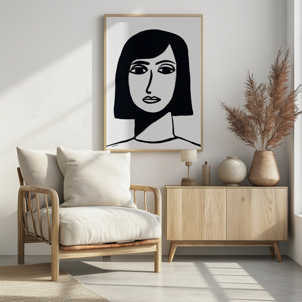 Gesicht einer Frau | Poster