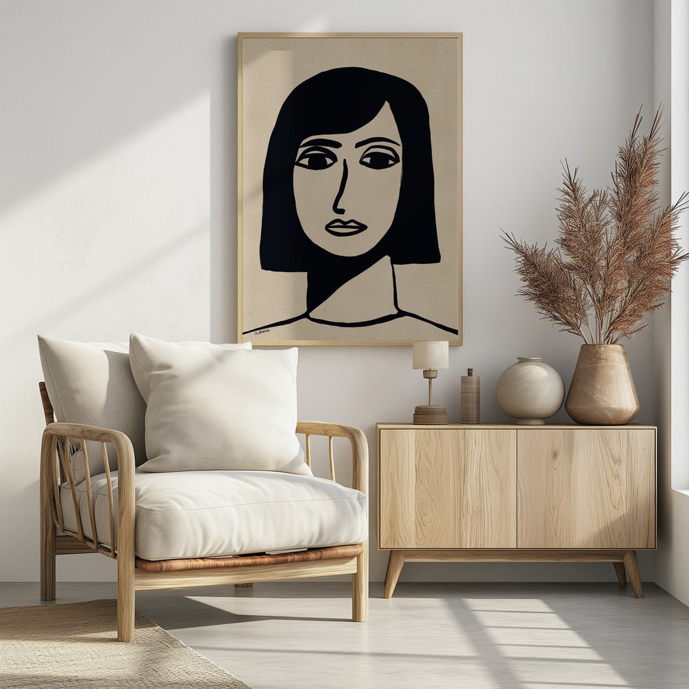 Gesicht einer Frau | Poster