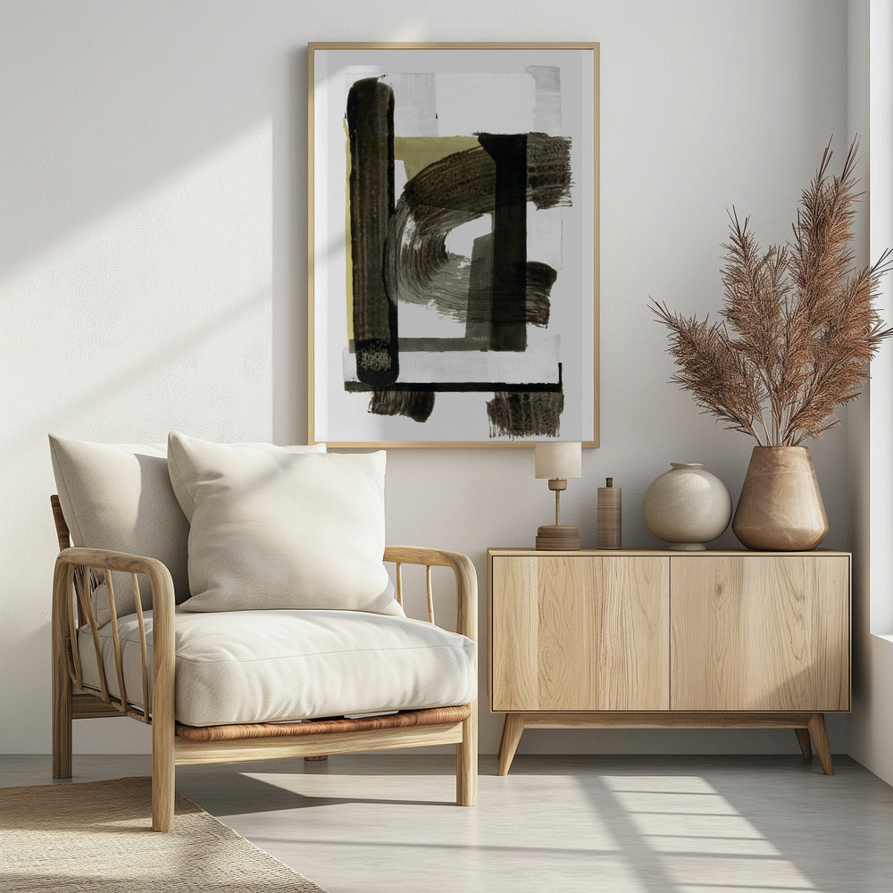 Zen-Pinselstrich 4 | Poster