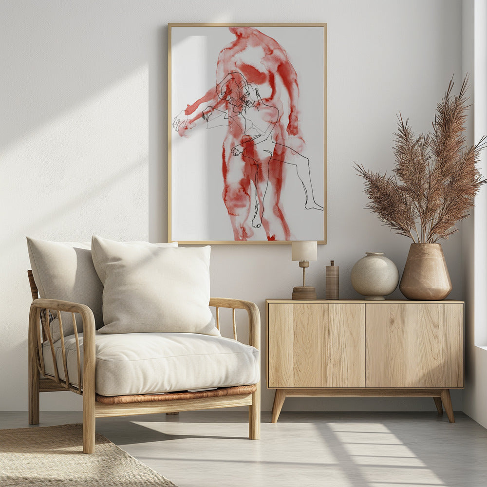 Male Figure Study (somnambulist) | Poster