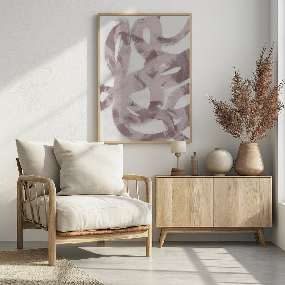 Abstract Brush Strokes 169 | Poster