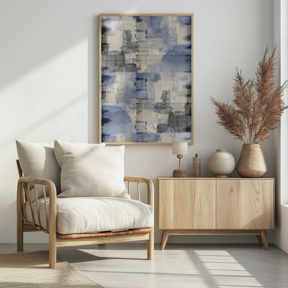 Abstrakte neutrale Oberflächentextur 1 | Poster