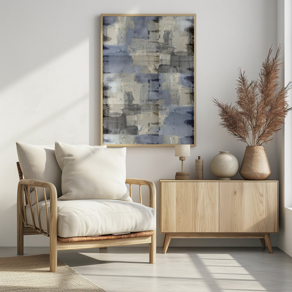 Abstrakte neutrale Oberflächentextur 2 | Poster