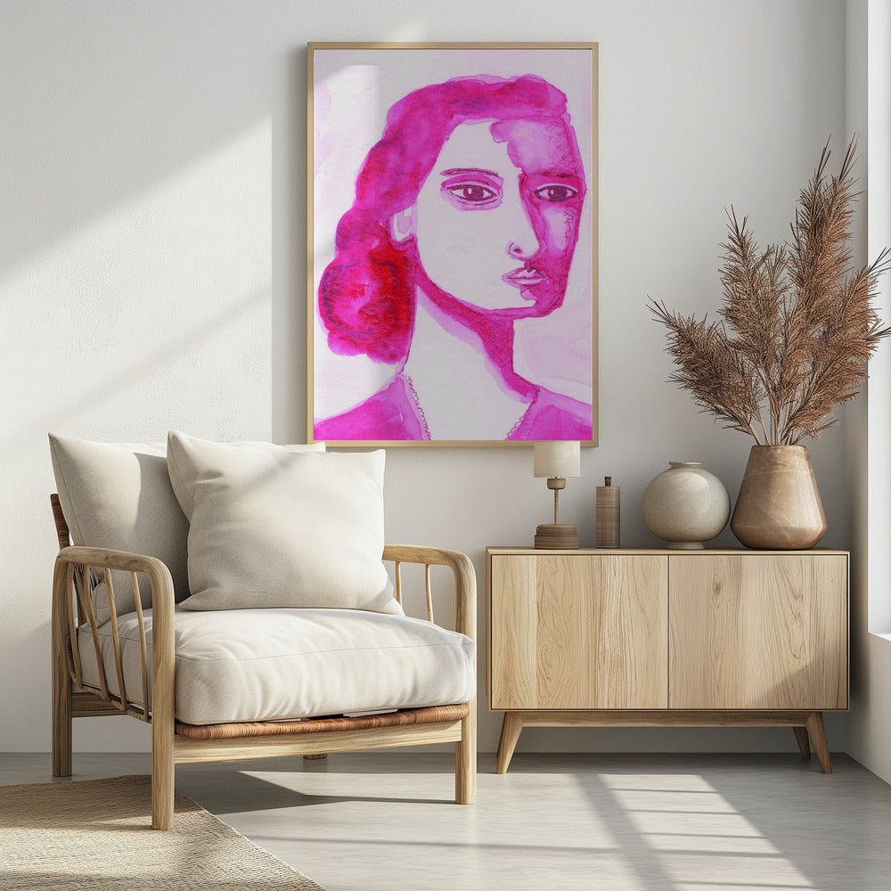 Ich bin eine Frau in Pink | Poster