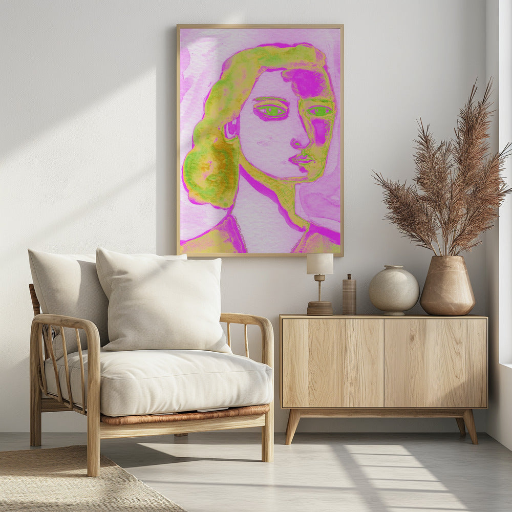 Ich bin eine Frau in Lila | Poster