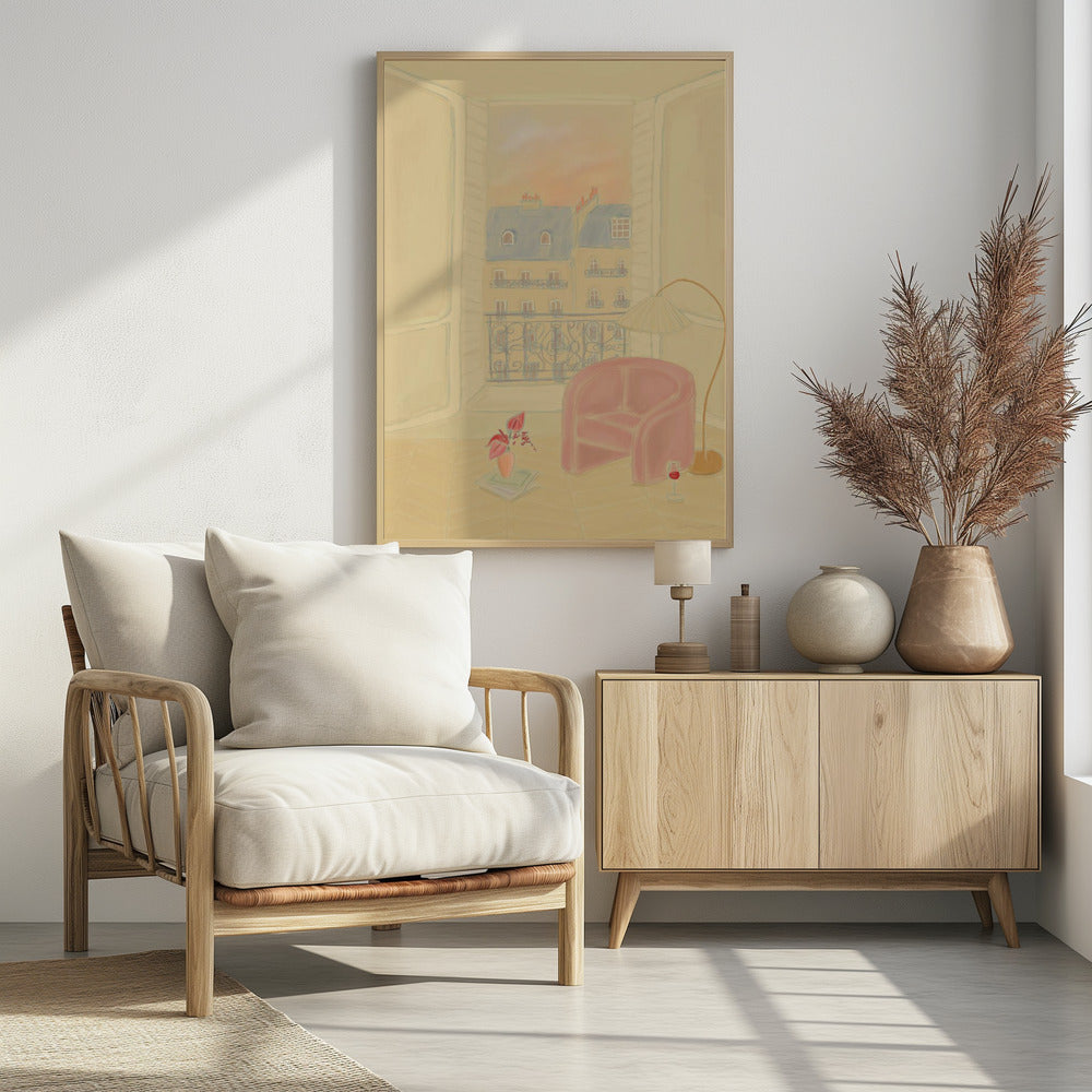 Gemütliche Pariser Wohnung | Poster
