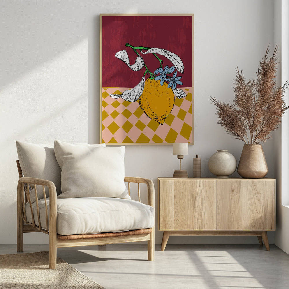 Superfrüchte – Fruchtbarkeit durch Zitrone | Poster
