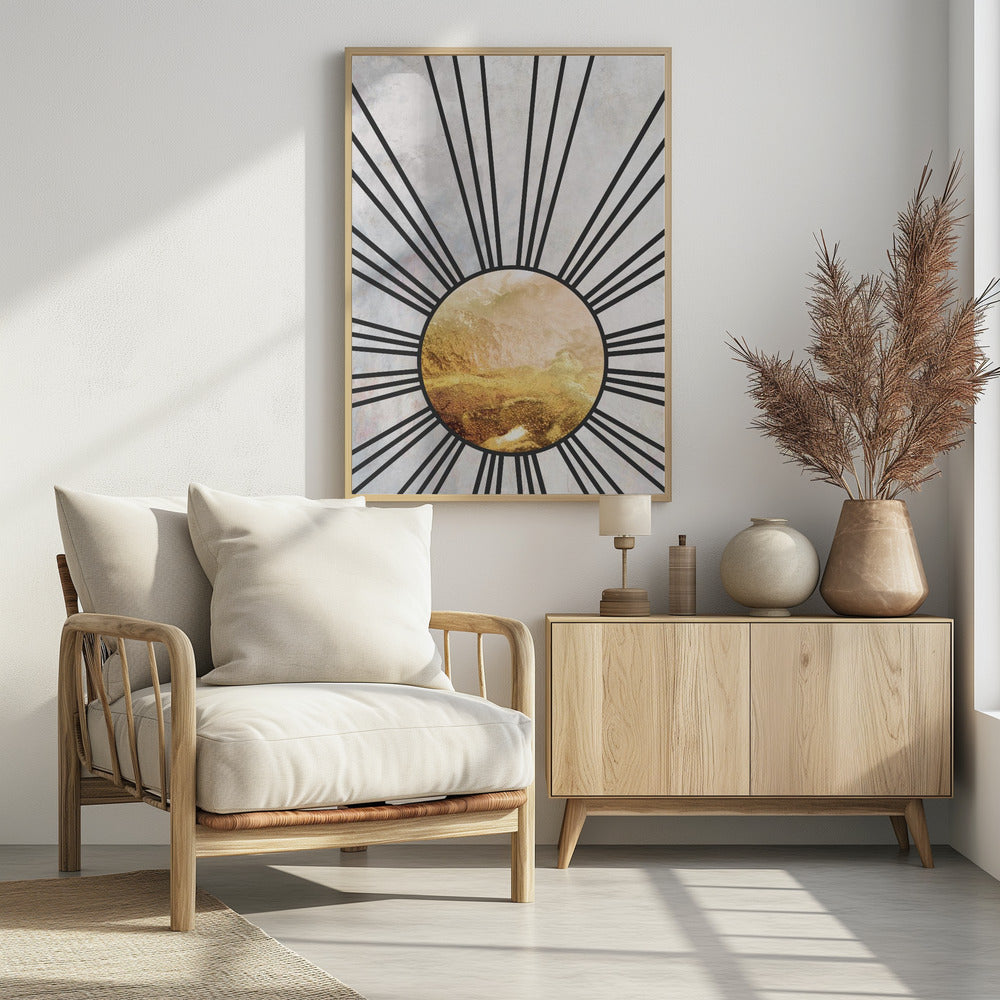 Schwarzes Gold, Mitte Sonne | Poster