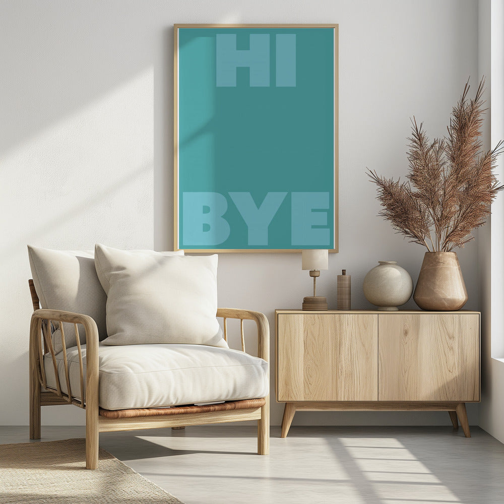 Hallo Tschüss | Poster