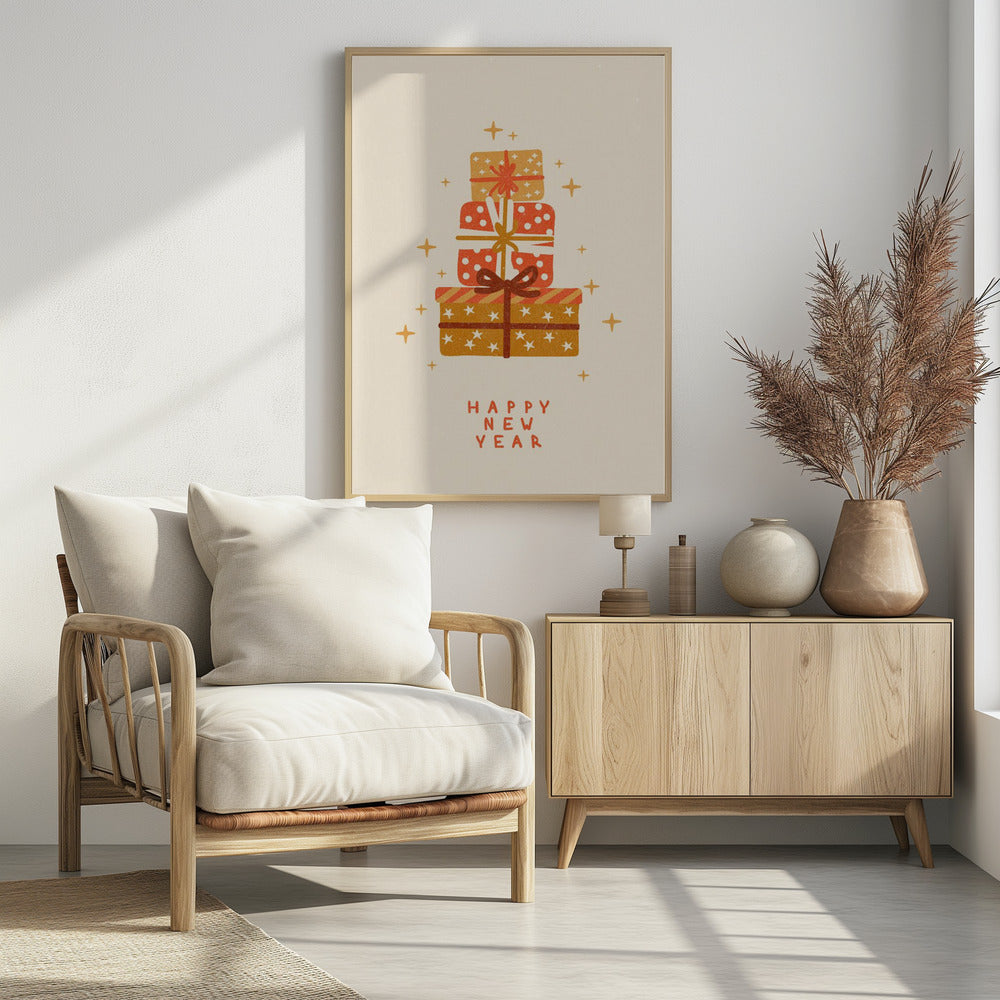 Mountain of gifts | Poster