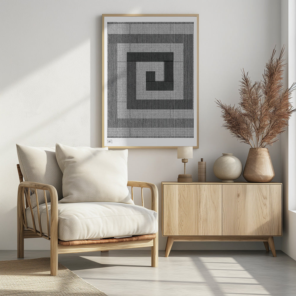 Muster Stoff inspiriert 2b | Poster