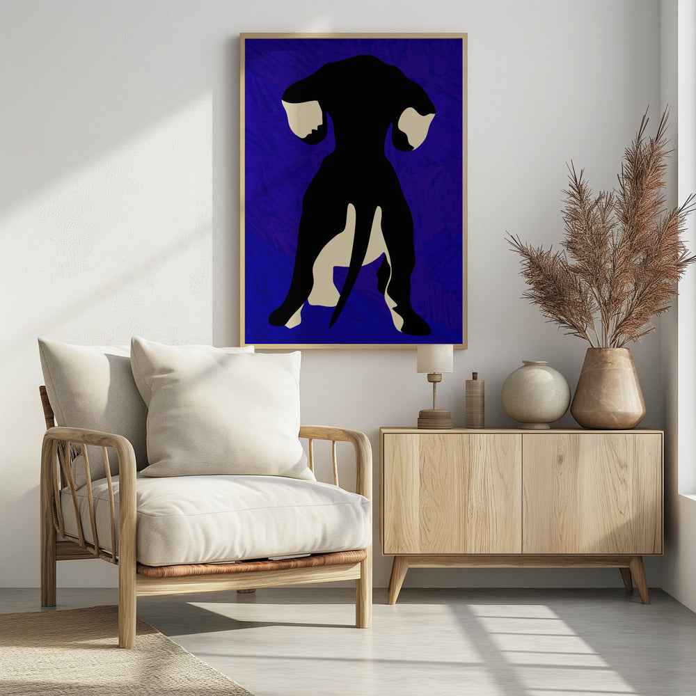 Blue Backdrop | Poster