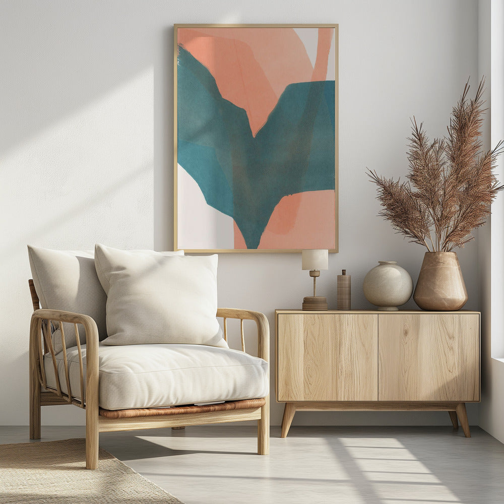 Abstrakte Landschaft 1 | Poster