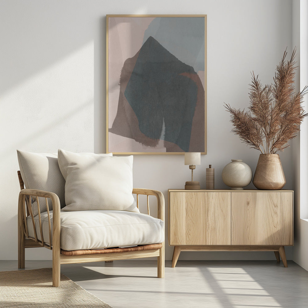 Abstrakte Landschaft 3 | Poster