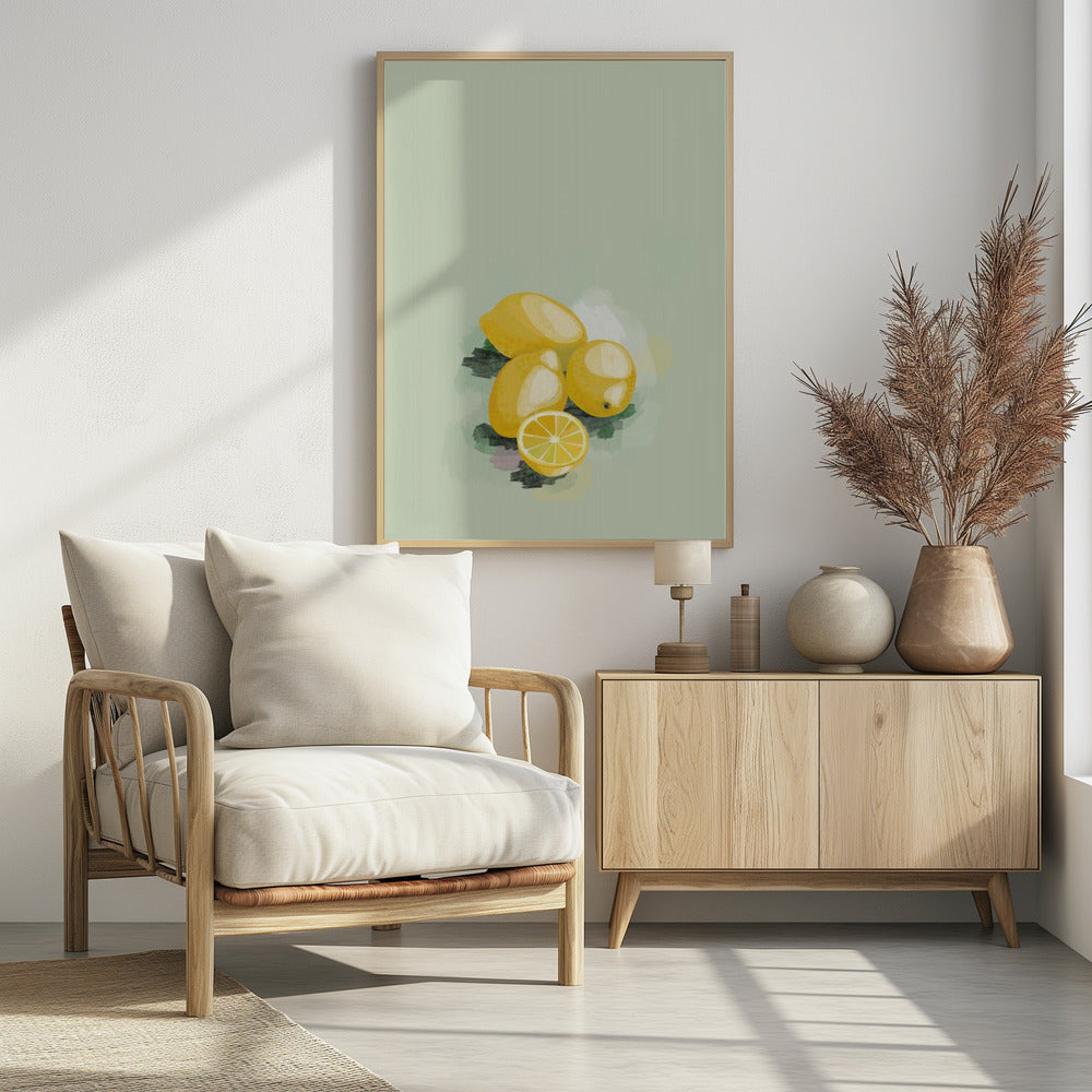 Three and a half lemons | Poster