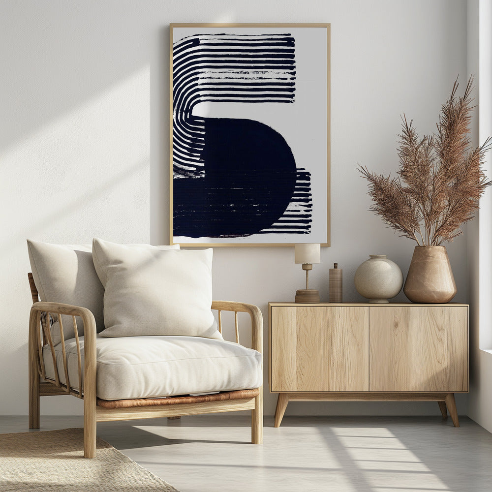 Abstract Bold Shapes 1 | Poster