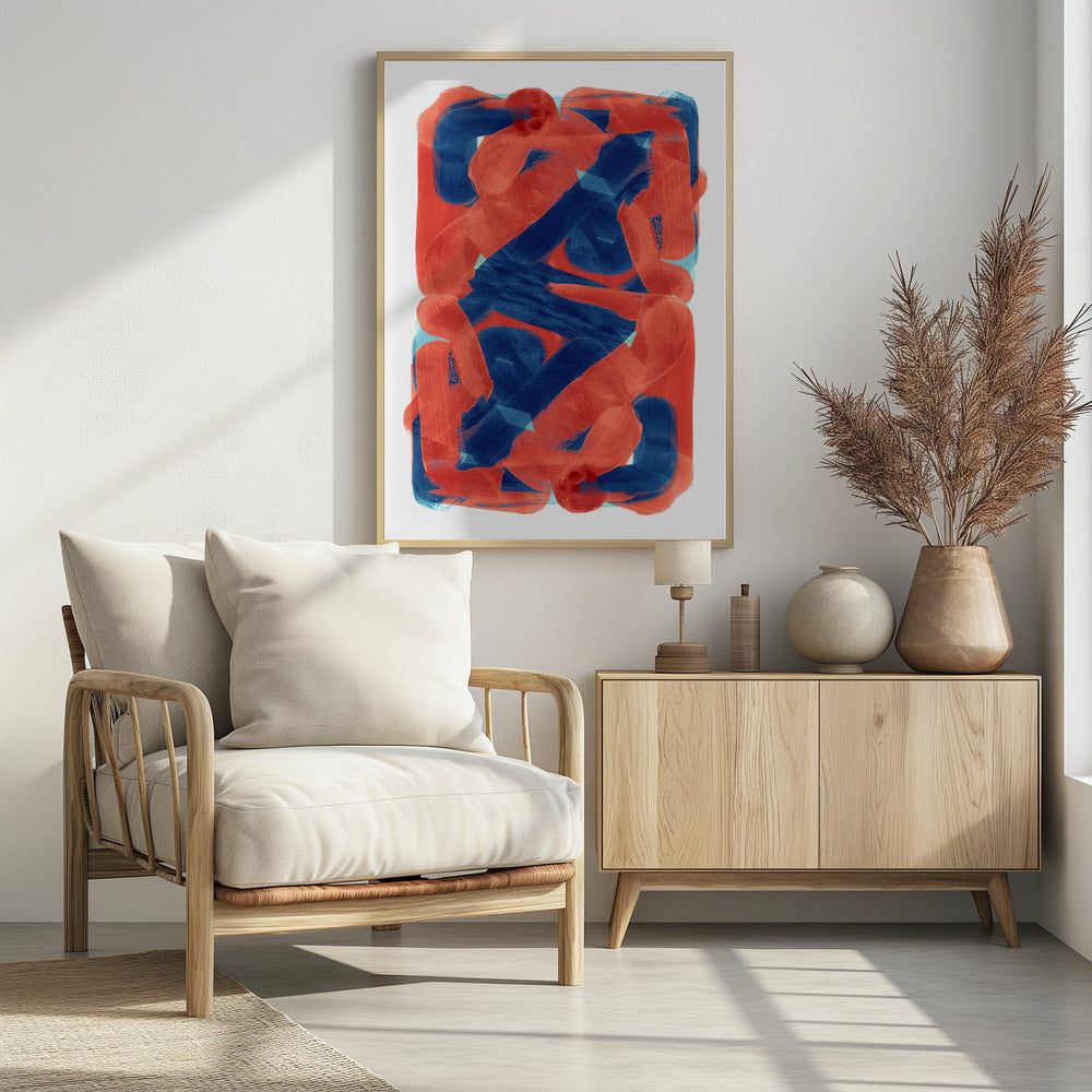 Abstrakte Schleifen 1 | Poster