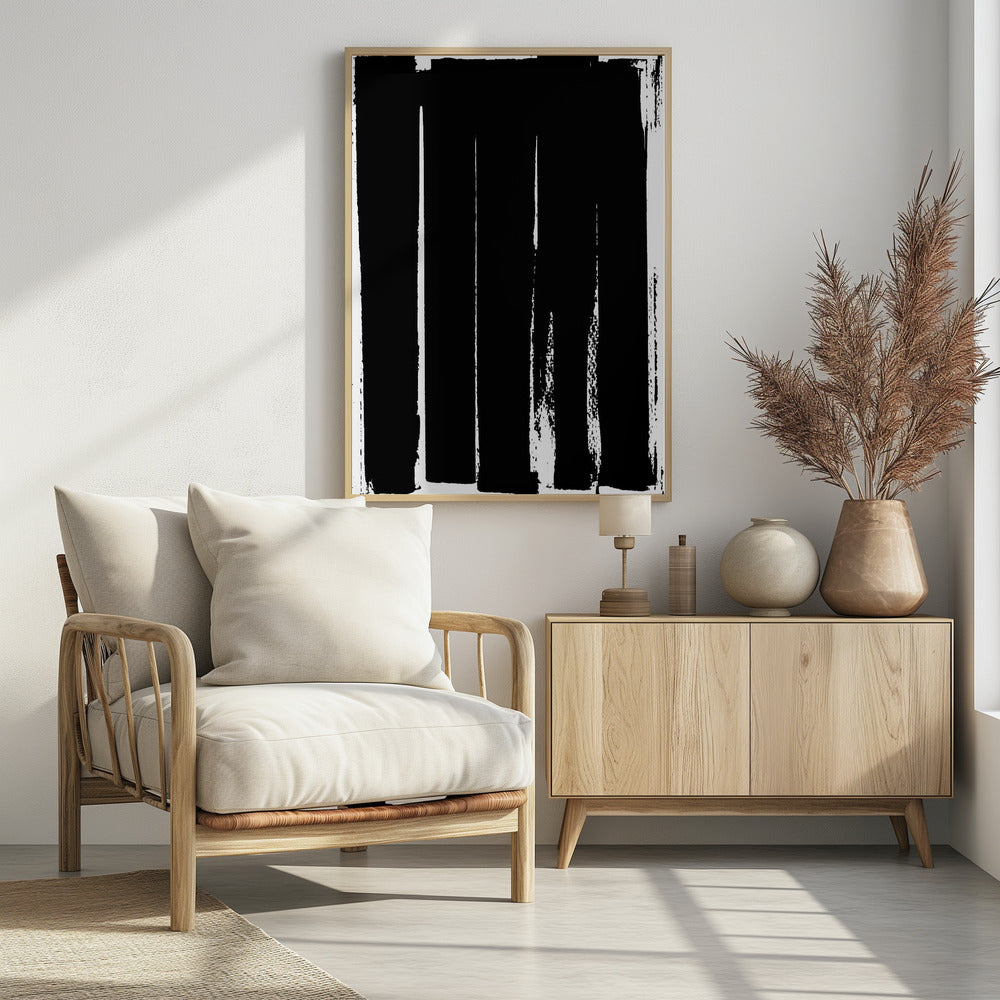 Schwarzer Stretch 2 | Poster