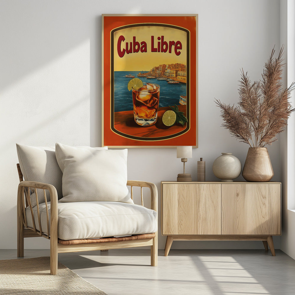 Cuba Libre Vintage Commercial | Poster