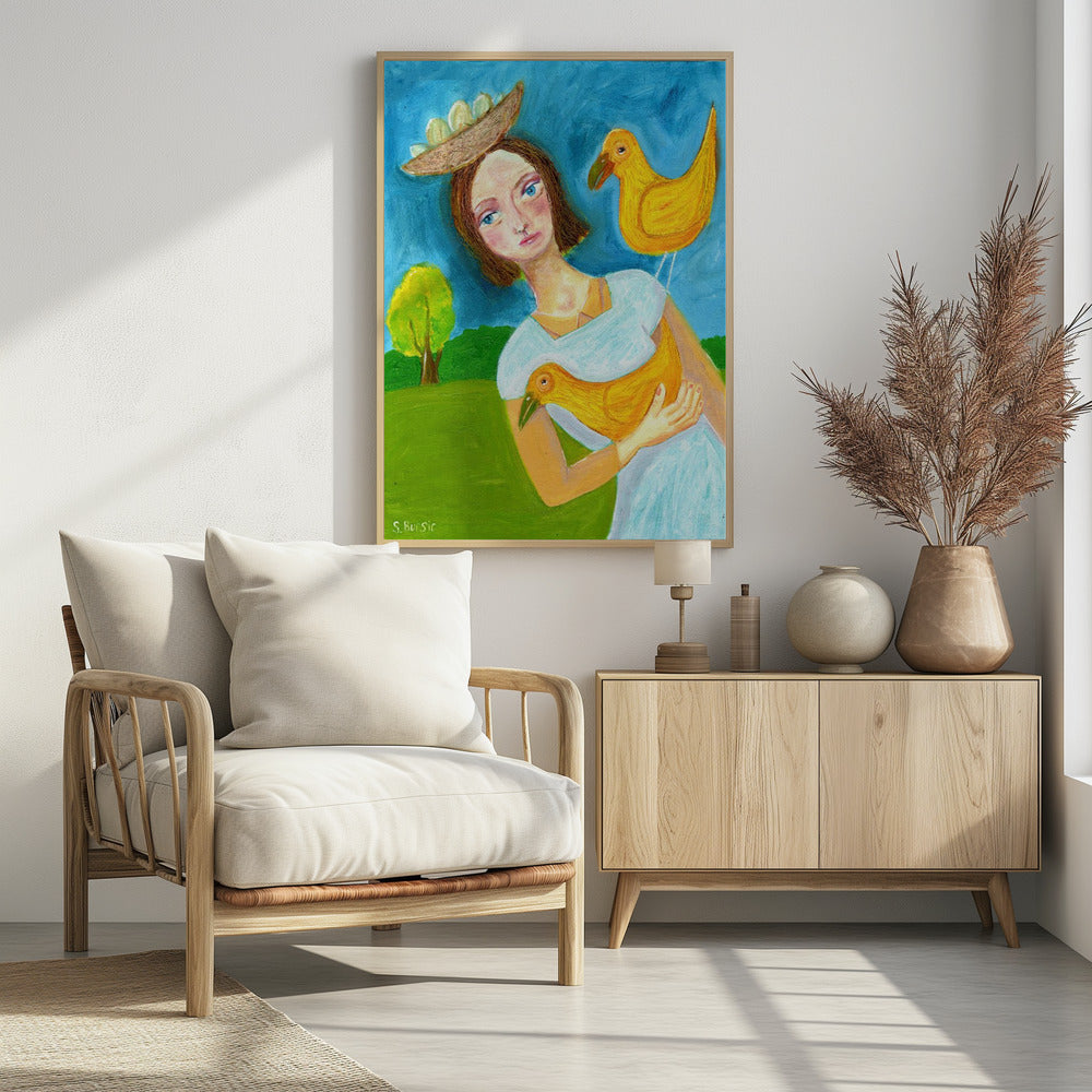 bird lady | Poster