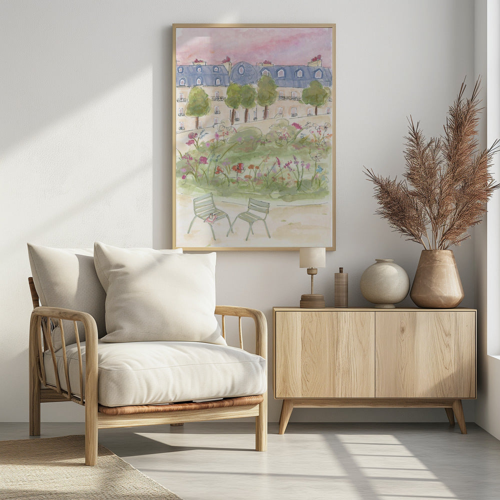 Pariser Garten | Poster
