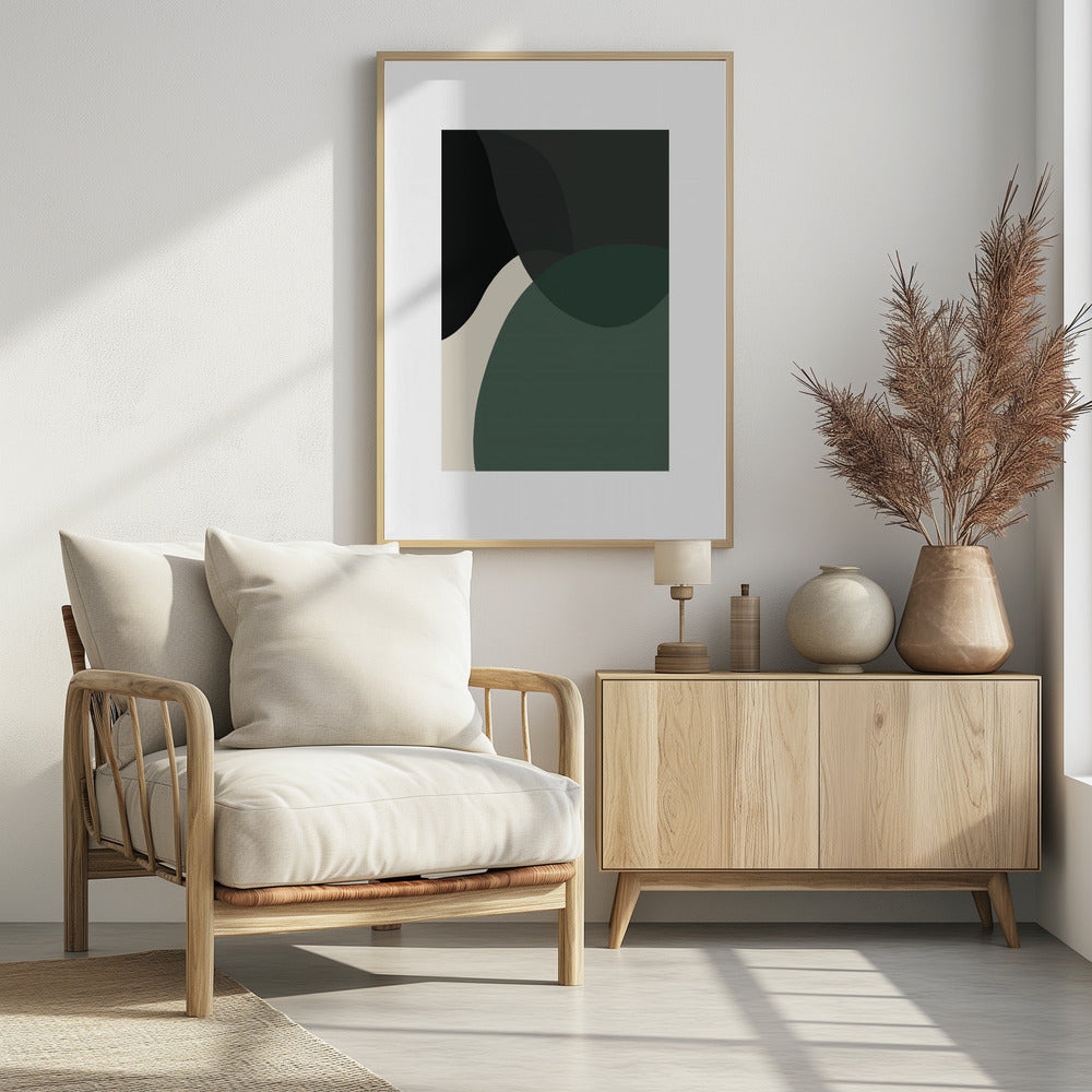 Abstract Shapes Art Print | Poster