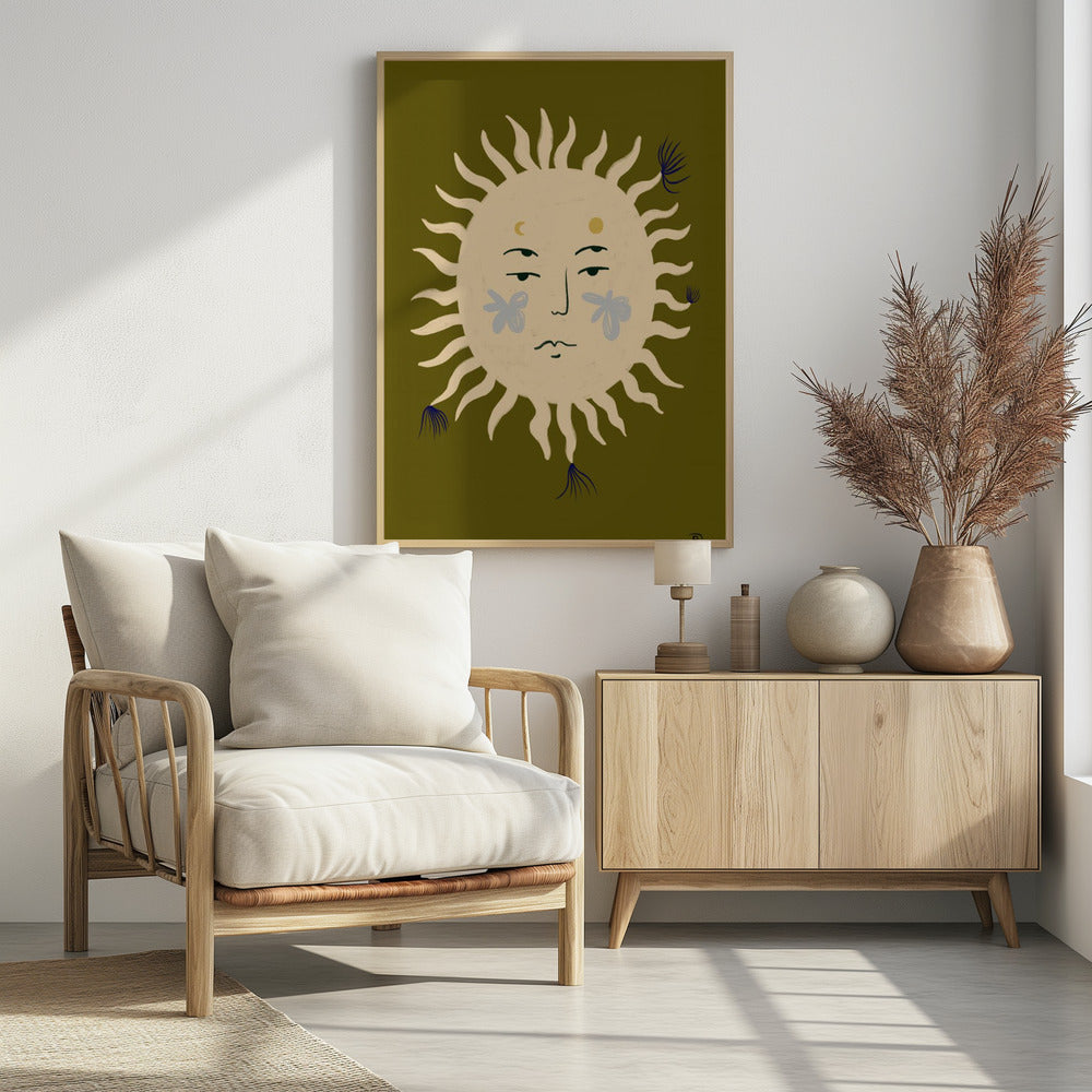 Das heitere Gesicht der Sonne | Poster