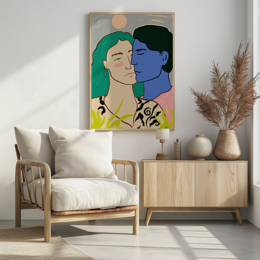 Lovers Under the Moon | Poster
