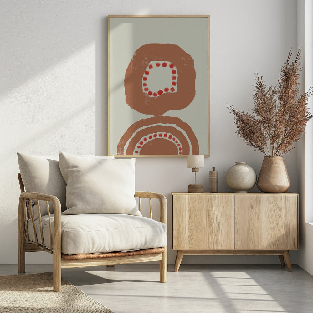 Schönes Abstraktes Poster