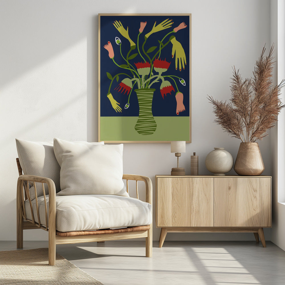 Die seltsame Vase | Poster