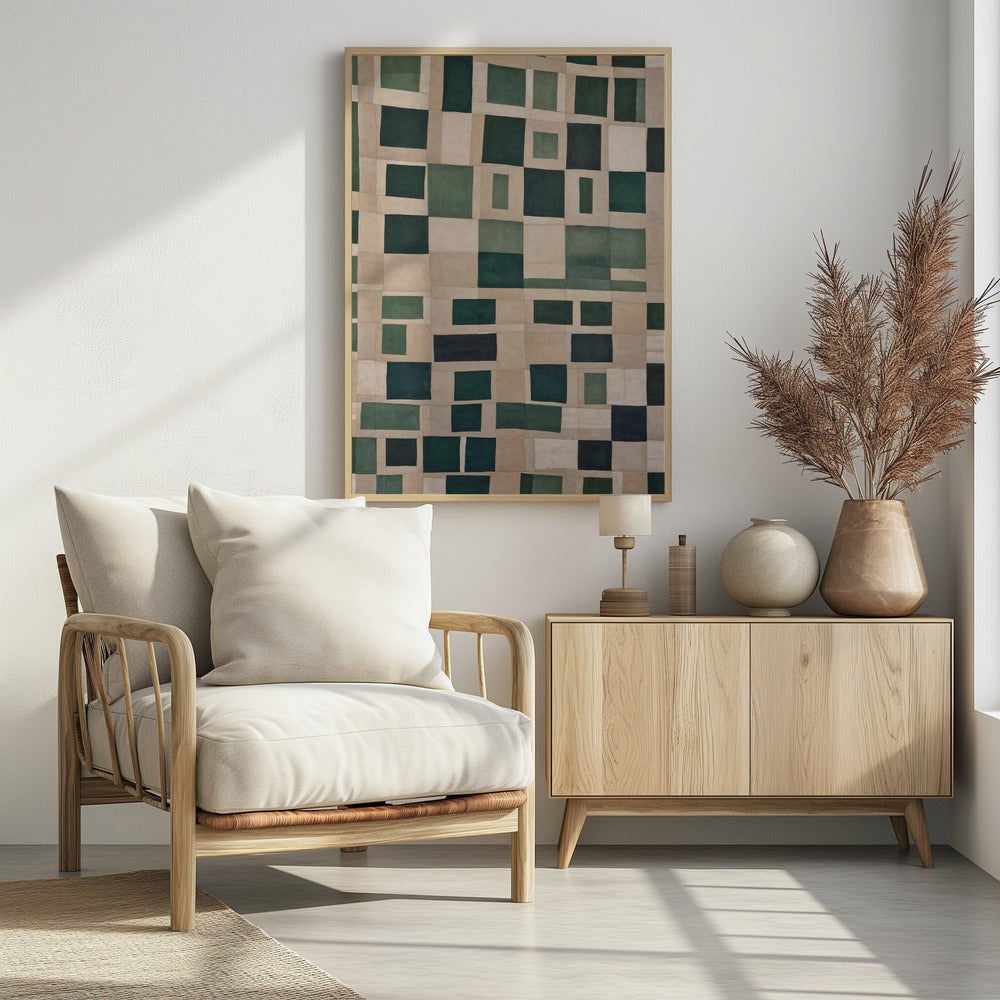 Emerald Mosaic | Poster