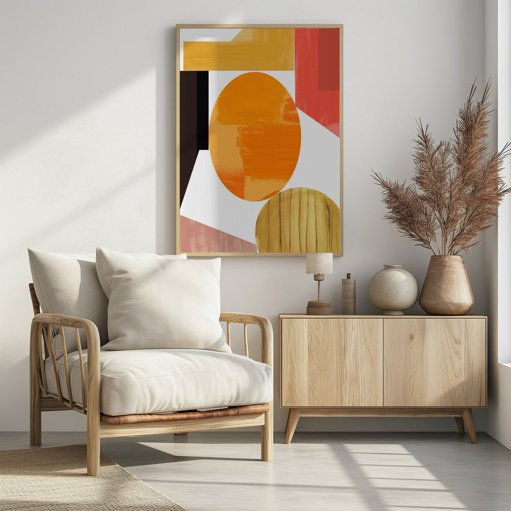 Geometrische Wärme Nr. 2 | Poster