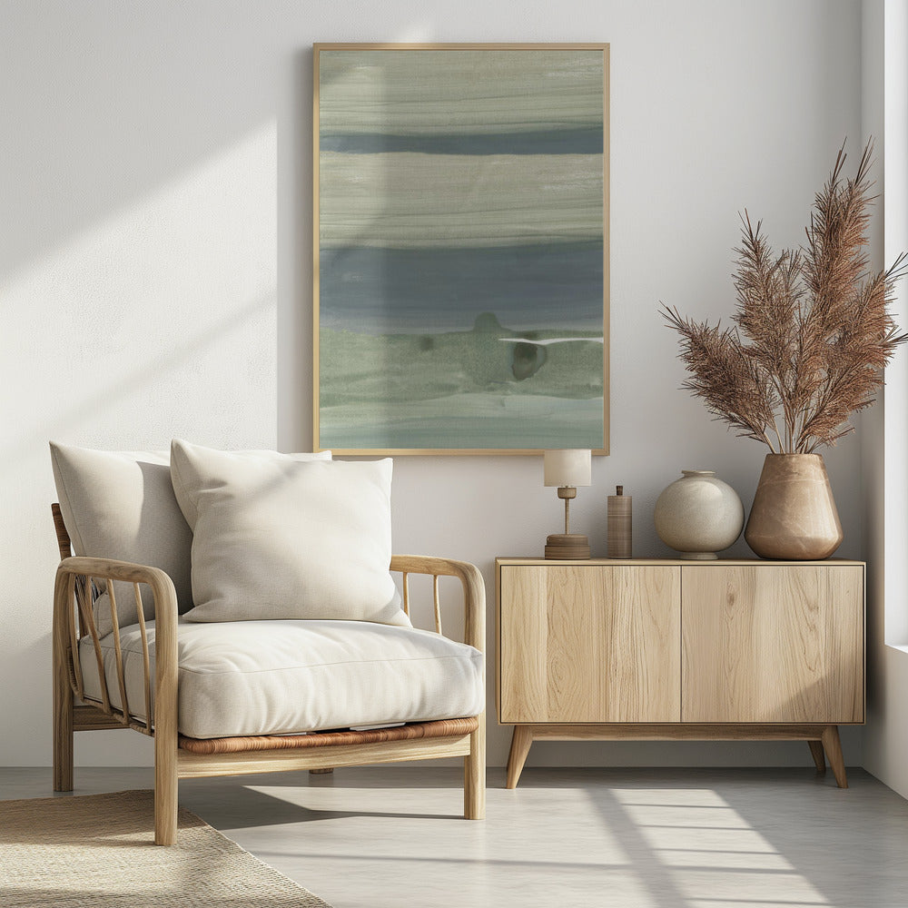 Minimale dunkle Landschaft 2 | Poster