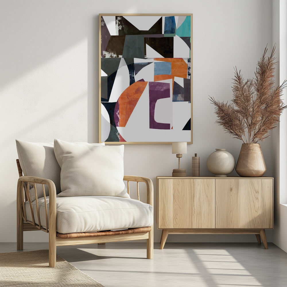Abstract Cut Outs No 3 | Poster