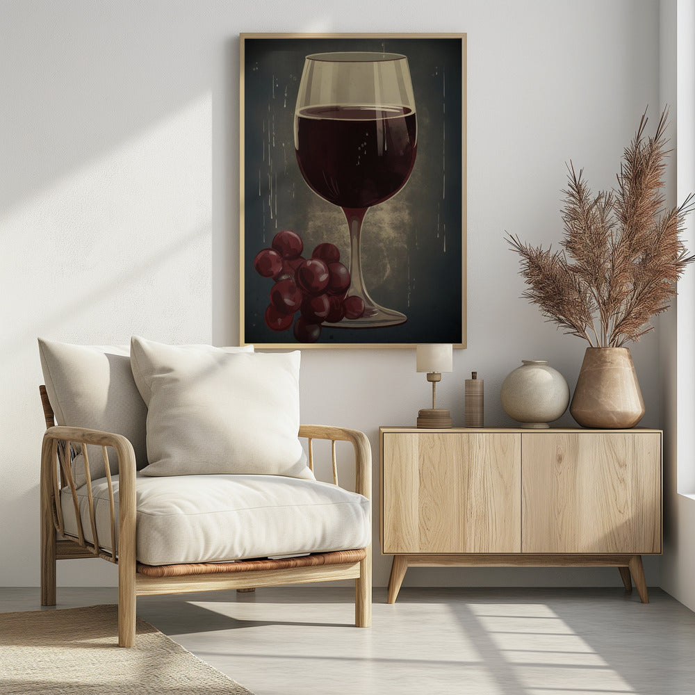 Rotwein Nr. 1 | Poster